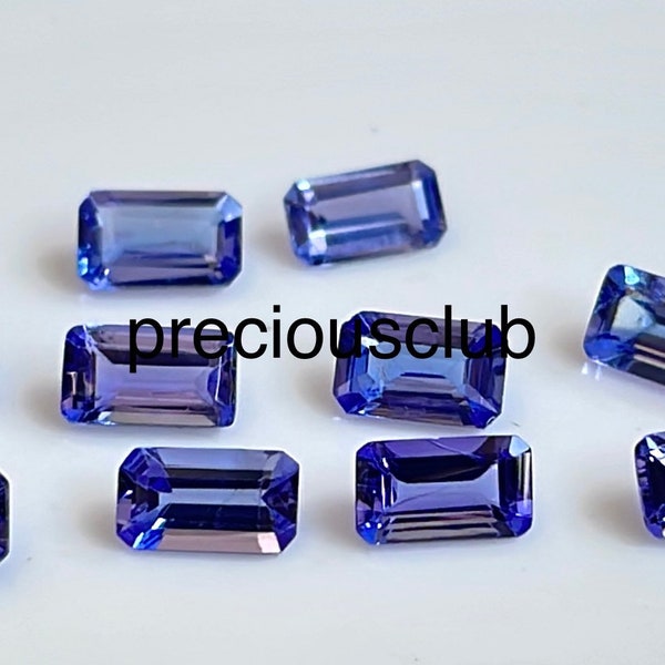 Natural Top Quality Tanzanite Octagon Faceted 3x5mm To 8x10mm AAA Quality - Super Top Quality Tanzanite Octagon Faceted