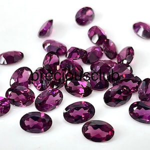 Natural Pink Rhodolite Garnet Oval cut 4x6mm Faceted -Loose Pink Rhodolite Garnet AAA Quality