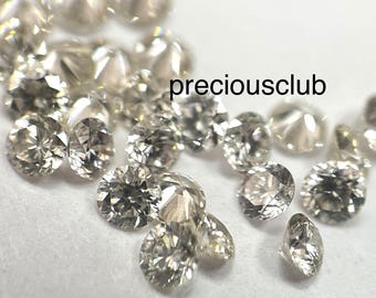 Natural Round white Diamond Brilliant Cut i-J Color Vs 2.5mm- loose i-j white Diamond