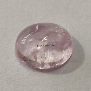 Natural Pink Morganite Oval 9x11 mm Cabochon- AA QUALITY Loose pink morganite