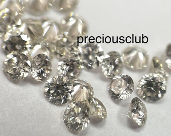 Natural Round white Diamond Brilliant Cut i-J Color Vs 2.5 mm- loose i-j white Diamond