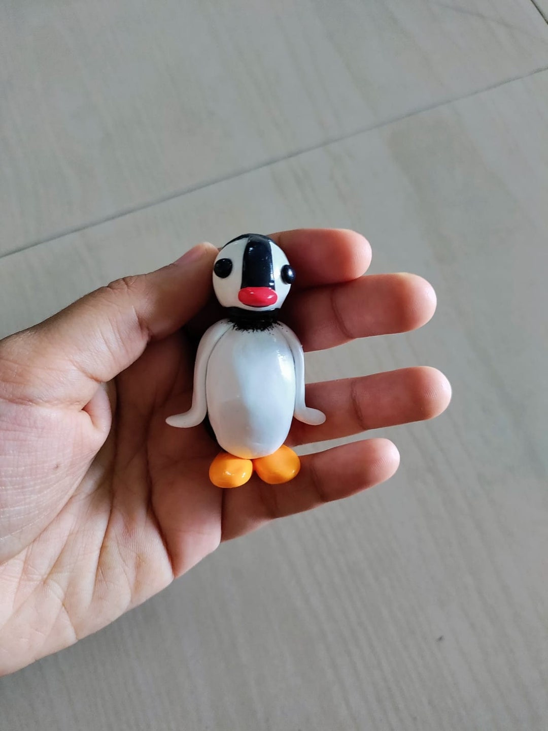 Pinga Doll Figure Collectible Pingu's Sister; Baby Penguin