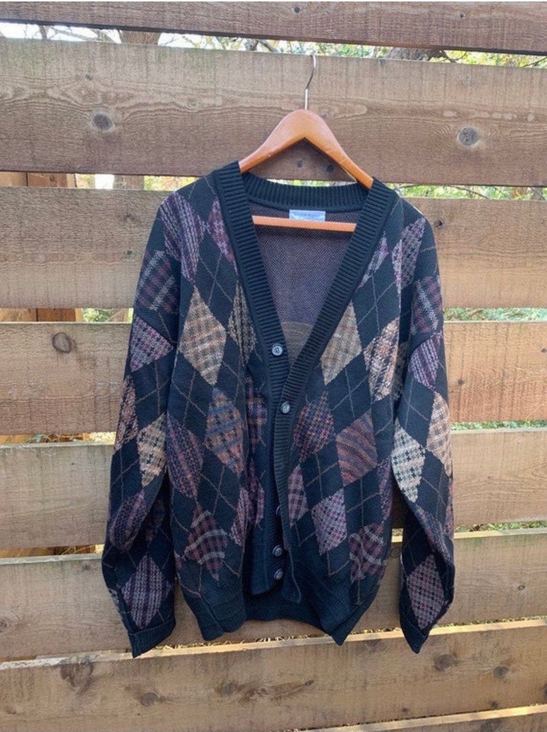 Raphael XL vintage cardigan 90s Tricots St