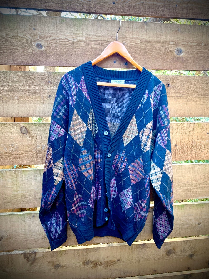 Raphael XL vintage cardigan 90s Tricots St