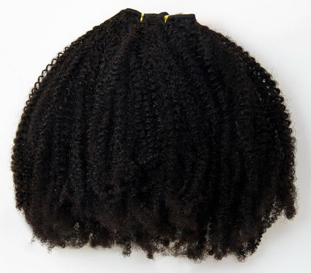 Kinky Coarse Wefts 100% Virgin Human Kinky Straight, Curly Afro Natural ...