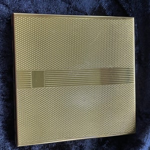 Portacipria vintage color oro &quot;La Rage&quot; degli anni &#39;50