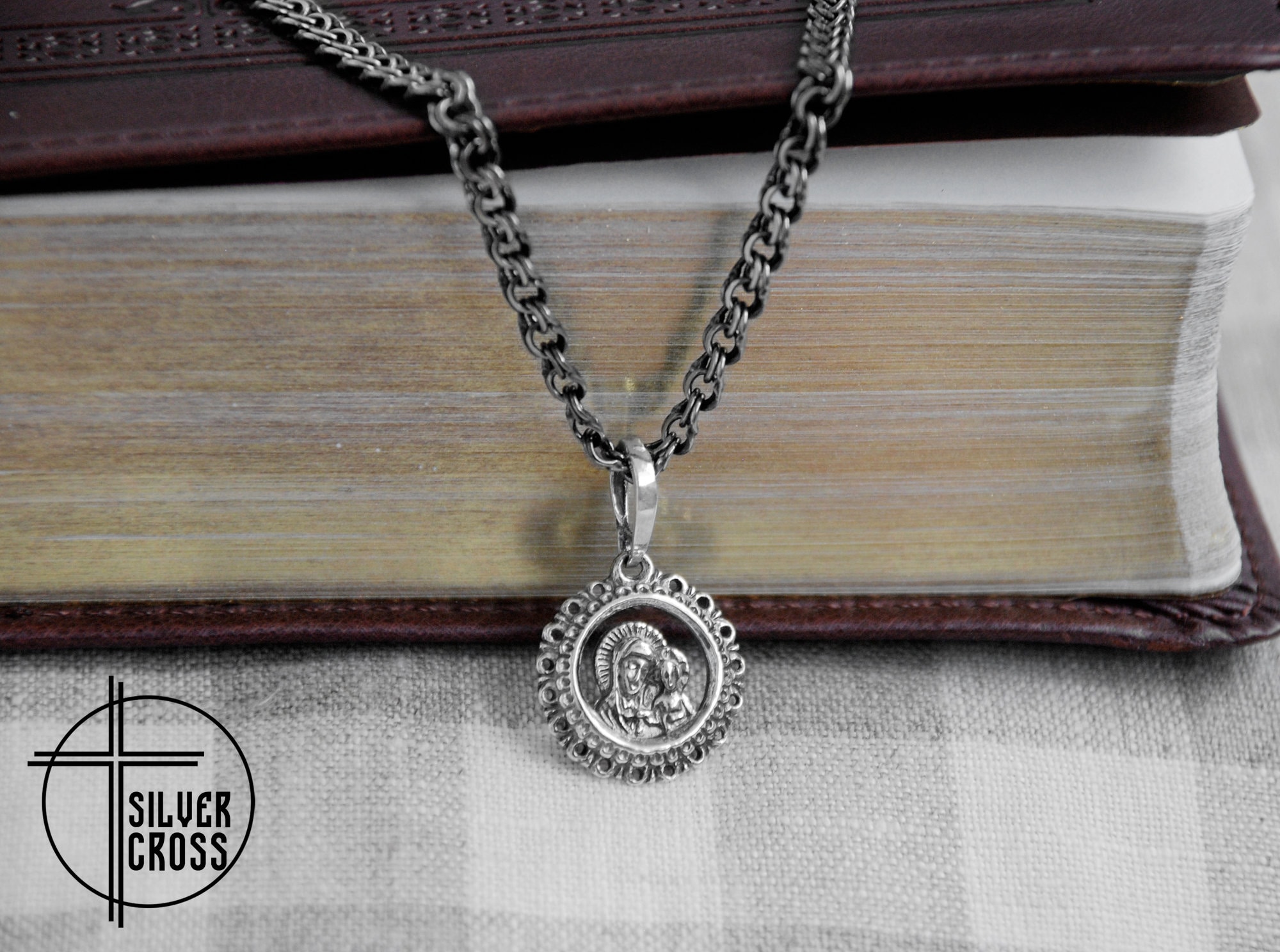 Orthodox and Catholic Religious Virgin Mother Mary Jewelry Etsy