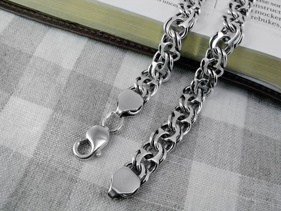 Silver chain deals mens price