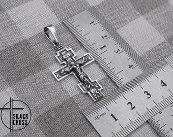 Kreuz Anhänger Für Christen Herren Halskette Mit Christus-Kreuz