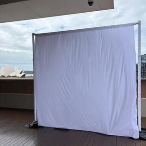 Custom Fabric Backdrop Banner - Drape Backdrop - Curtain Backdrop Photoshoot Backdrop Background - Personalised Fabric Colour Drape DIY