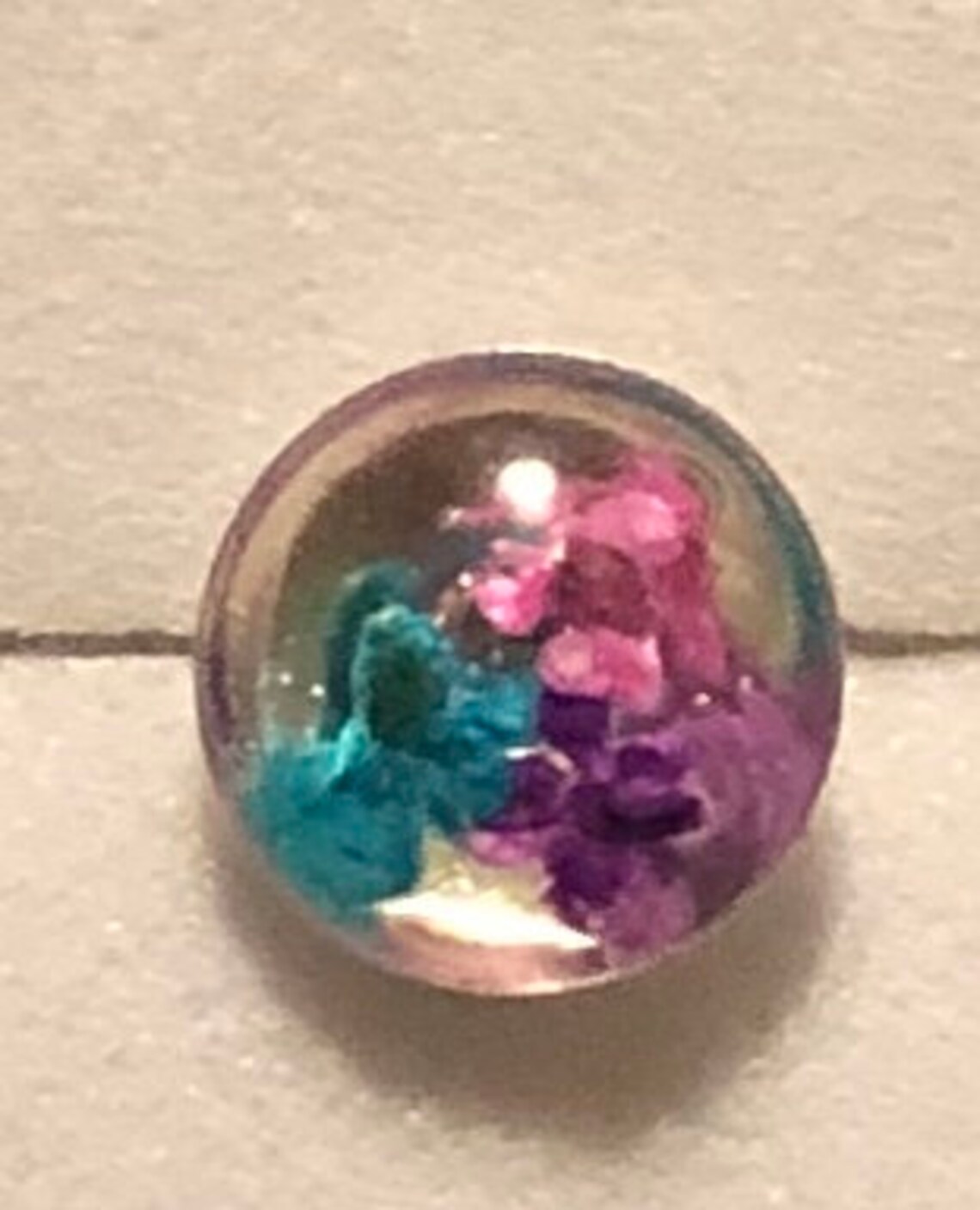 Homemade Resin Stud Earrings Etsy