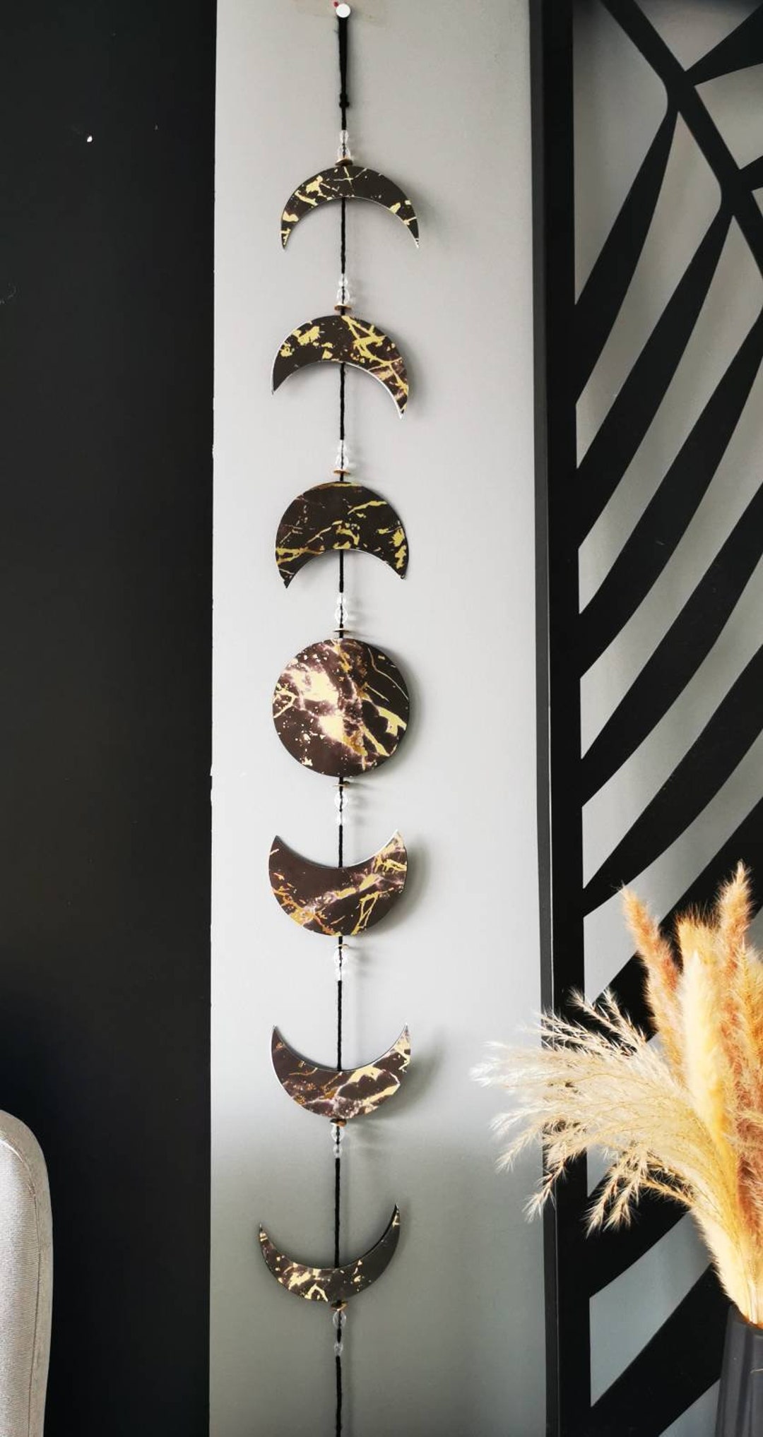 Moon Phase Wall Hanging/moon Wall Hanging/moon Wall Decor/ - Etsy UK