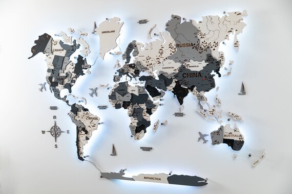 World map wall decor hotsell