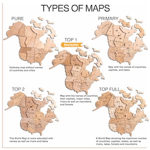 LED Cork World Map: Wooden Push Pin Travel Planner image 11