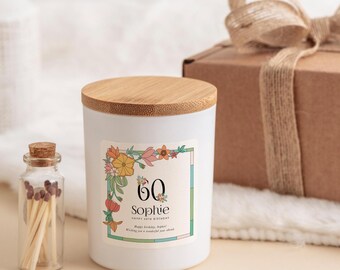 Geburtstagskerze Geschenkset für Sie Elegantes duftendes Andenken 30