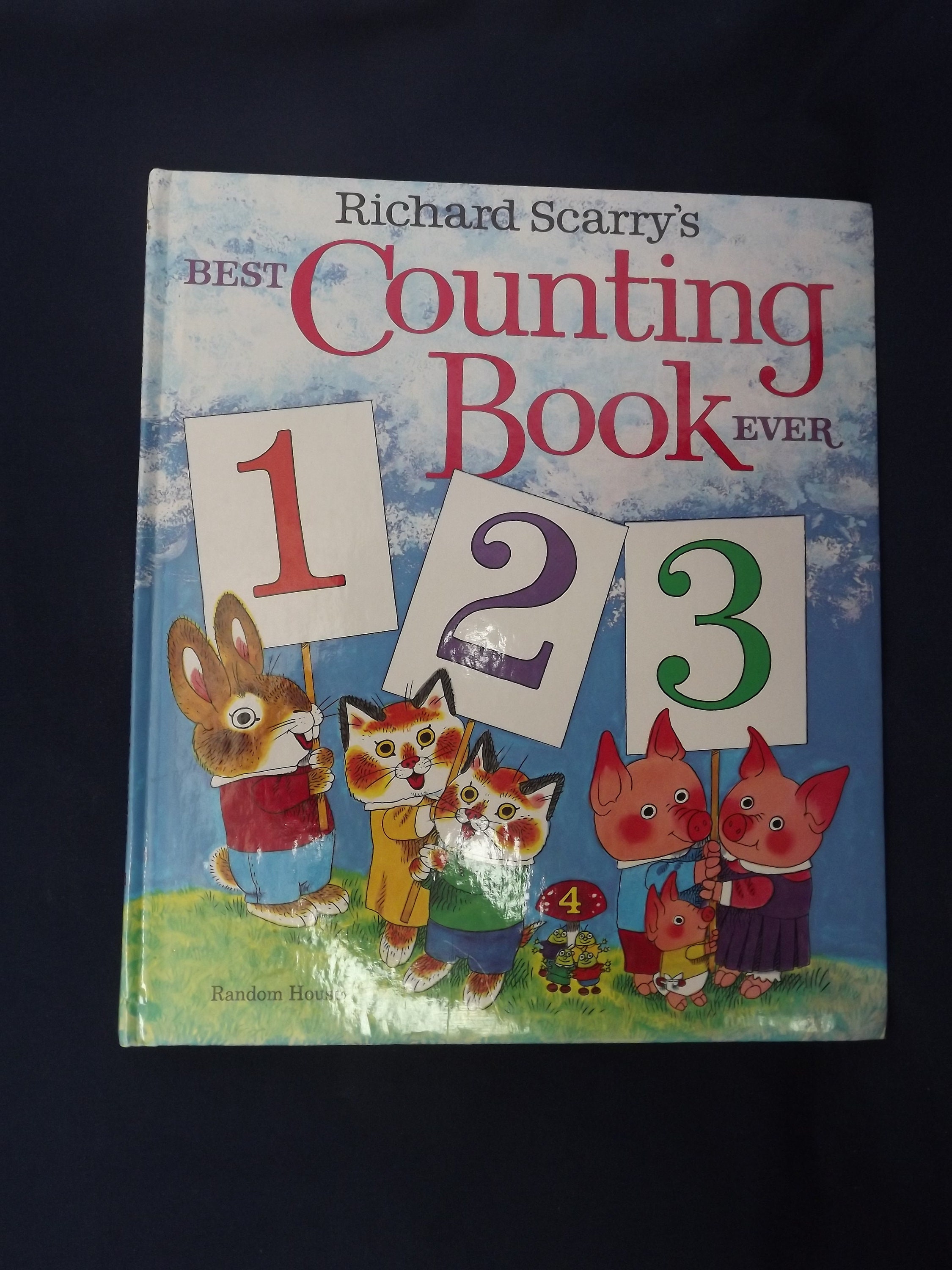Richard Scarry's Best Counting Book Ever | Etsy