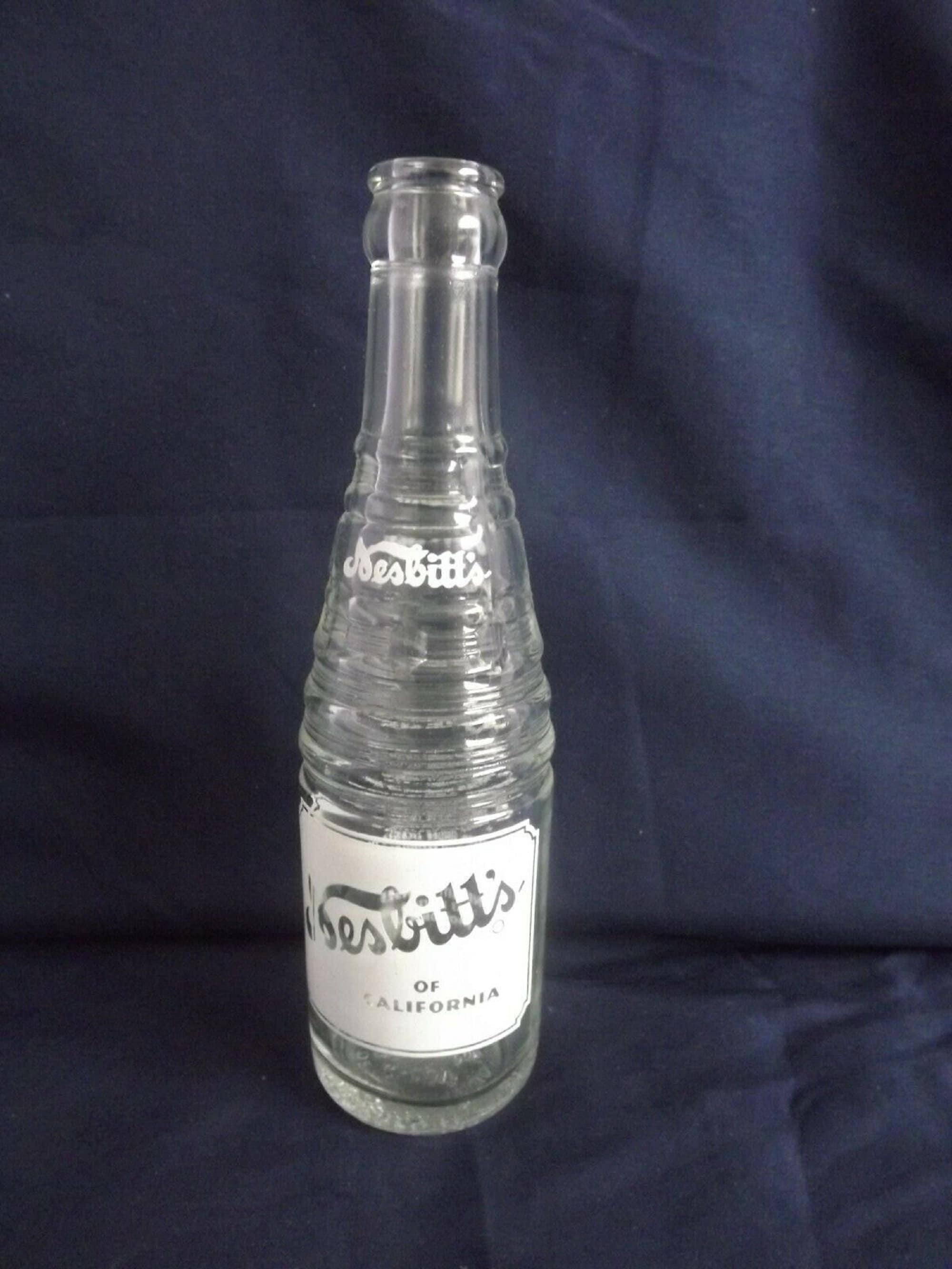 Nesbitt s of California White ACL Ribbed Soda Pop Bottle Los Angeles CA Etsy UK