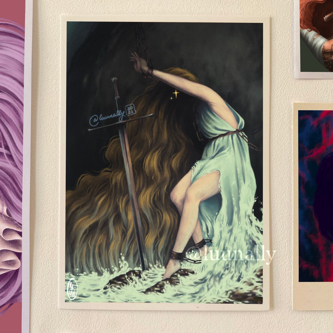 Alecto the Ninth the Locked Tomb Art Print Etsy