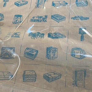 Clear Vinyl Fabric: 12 Gauge, 54&quot; Wide - Multi-Use