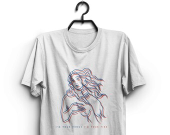 Botticelli Shirt The Birth of Venus Unisex T-shirt Renaissance Shirt Aesthetic Tee Goddess Greek Mythology Fine Art T-Shirt Designer tshirt