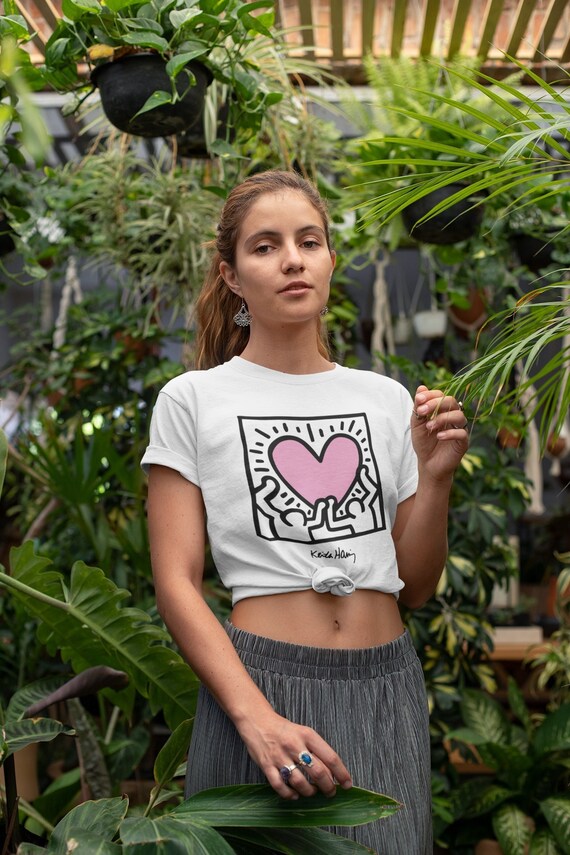 Keith Haring Shirt Pop Art T-shirt Men 