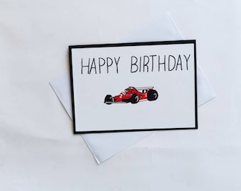 Ferrari verjaardagskaart