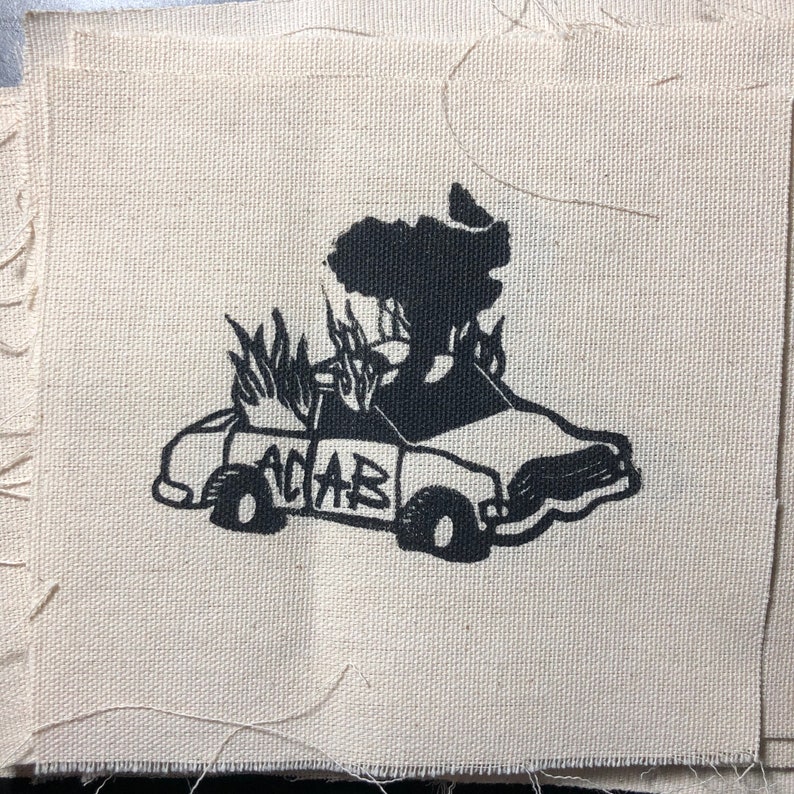 Burning Car patch