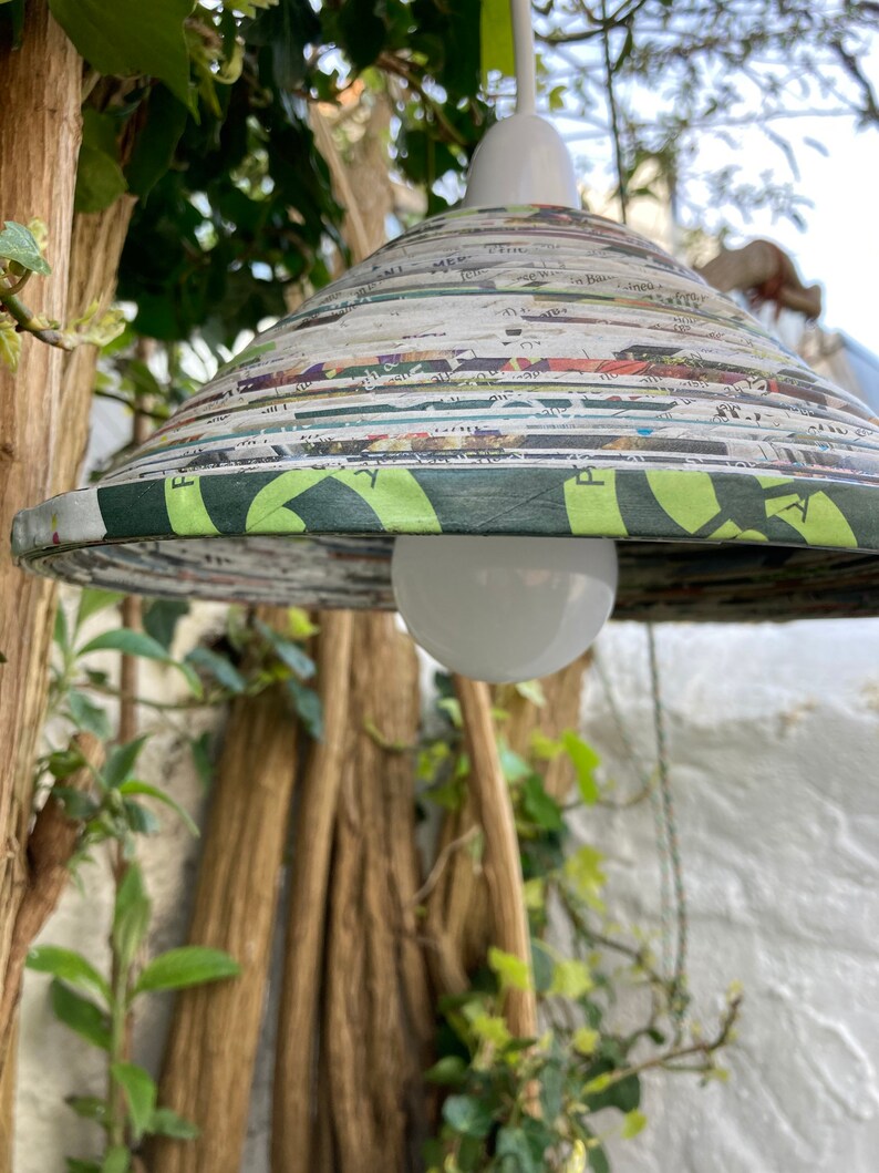 Sustainable Pendant Lampshade/ecofriendly Lamp Etsy