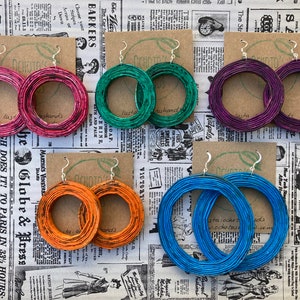 hula hoop earrings