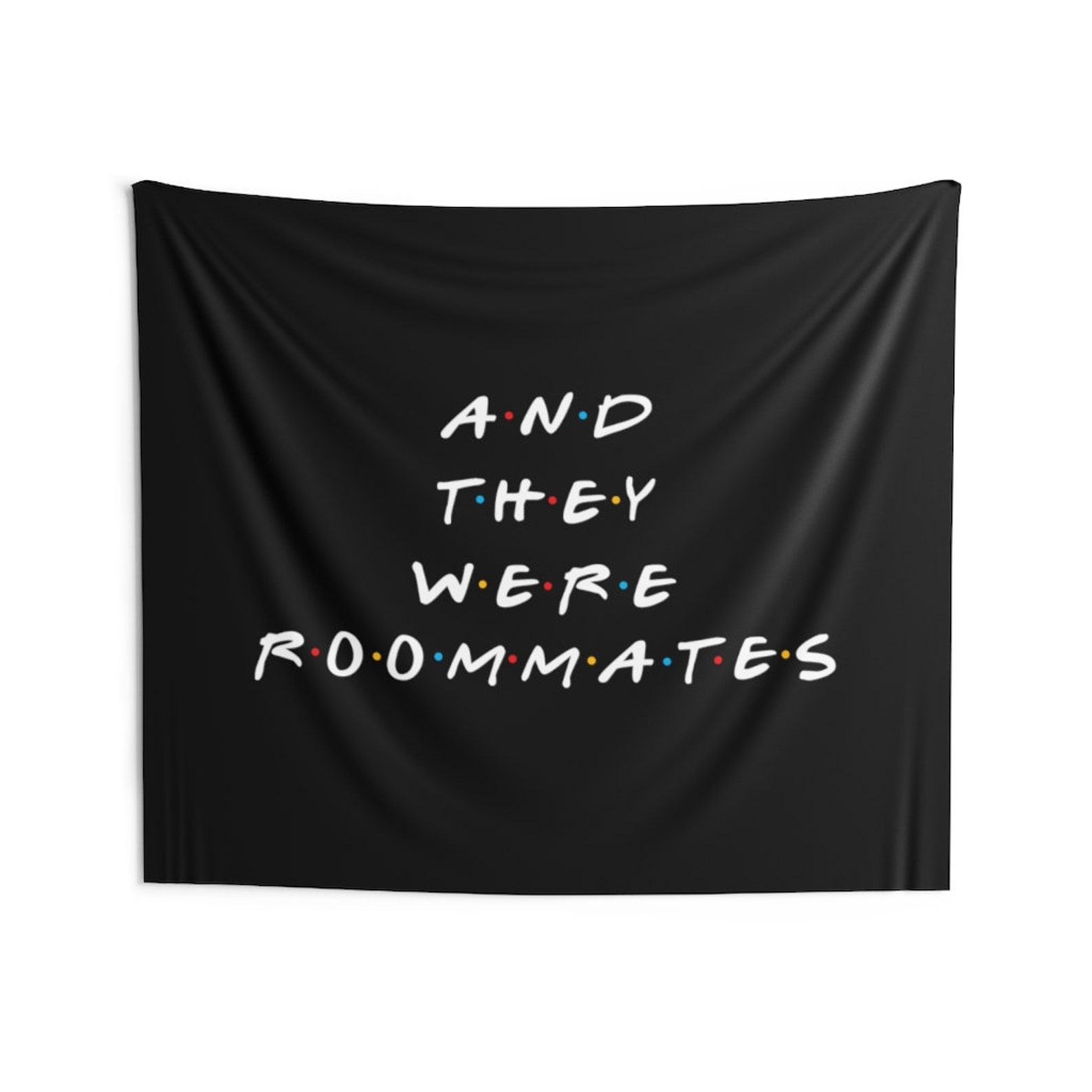 And They Were Roomates Vine Tapestry College Dorm Decor Etsy