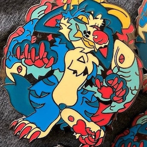 2” hard enamel pins |