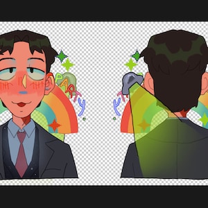 x files mulder epoxy keychain