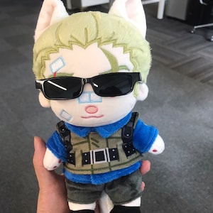 READY2SHIP! now bigger! catboy wesker plushies 20-22cm tall plushies comes w removable glasses