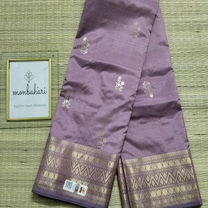 Katan Banarasi Saree/ Braut Banarasi Saree/ Kanjivaram Saree/ Silk Mark Zertifizierter Saree
