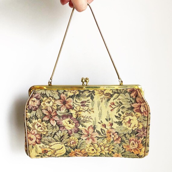 50s/60s Tapestry Evening Bag