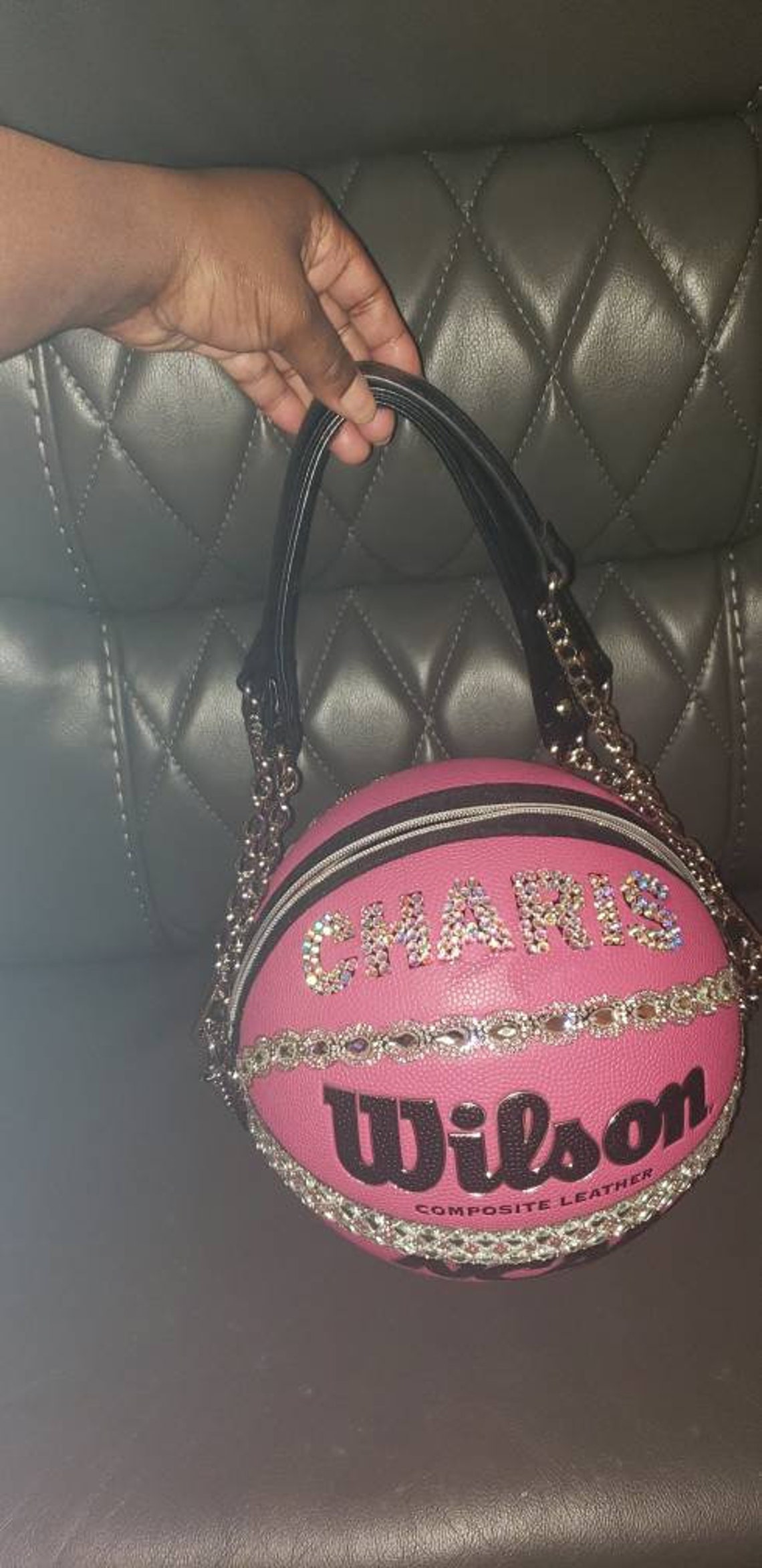 mini basketball purse