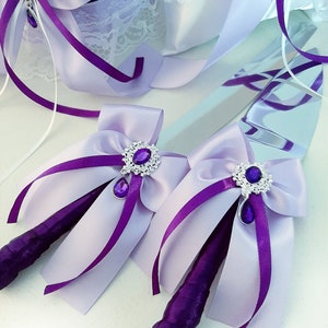 Purple Lilac Wedding Cake Server & Knife Set Cake Cutting Set Lavender Wedding Cake Servers Utensils Wedding Cake Cutter Cake Decoration