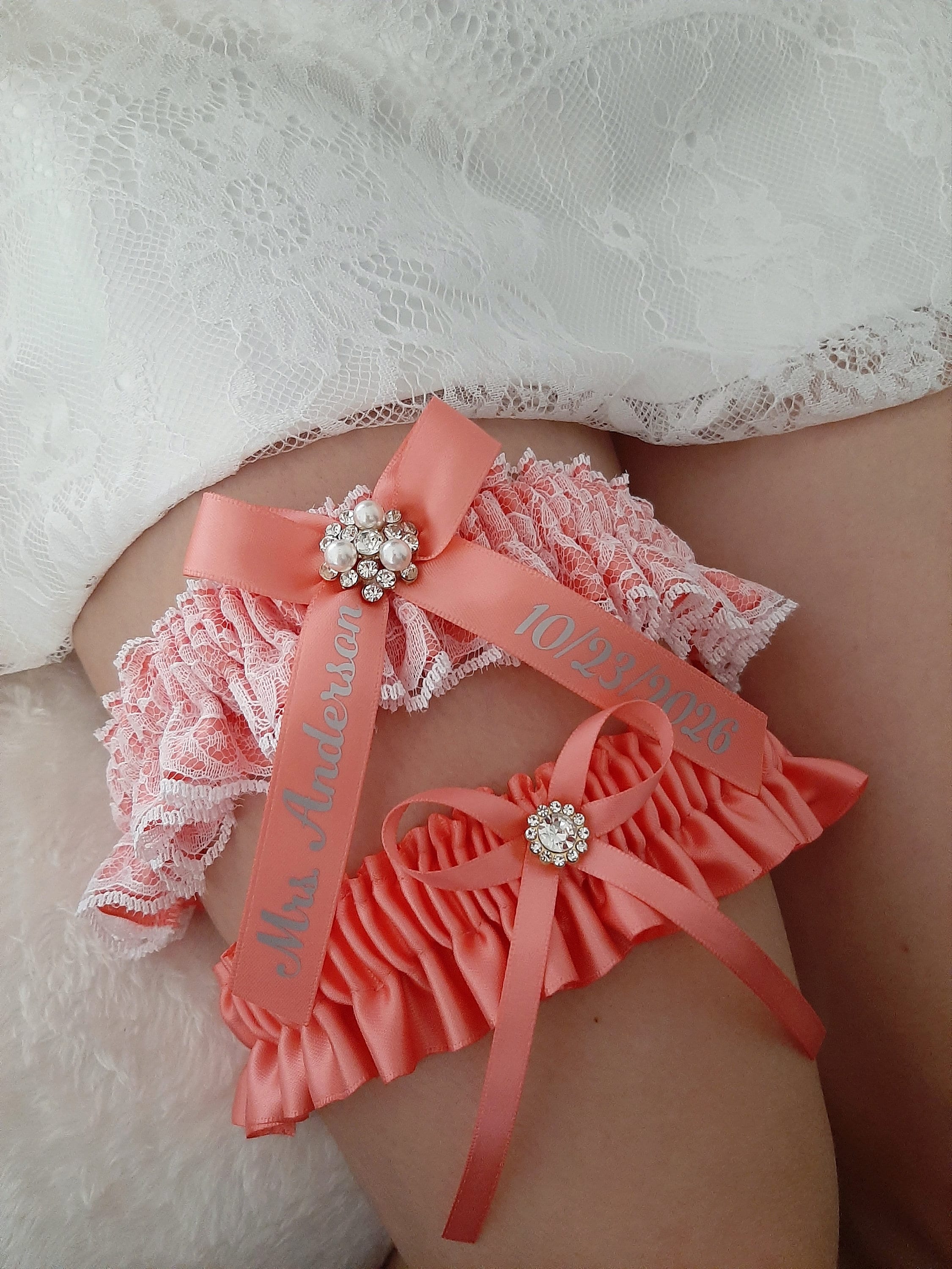 Peach Wedding Garter, Bridal Garter, Garter Belt, Wedding Garter Set Bride Personalized Toss Keepsake Garter Name Bridal Shower Gift for Her - Etsy Peach Wedding Garter, Bridal Garter, Garter Belt, Wedding Garter Set Bride Personalized Toss Keepsake Garter Name Bridal Shower Gift for Her - Etsy
