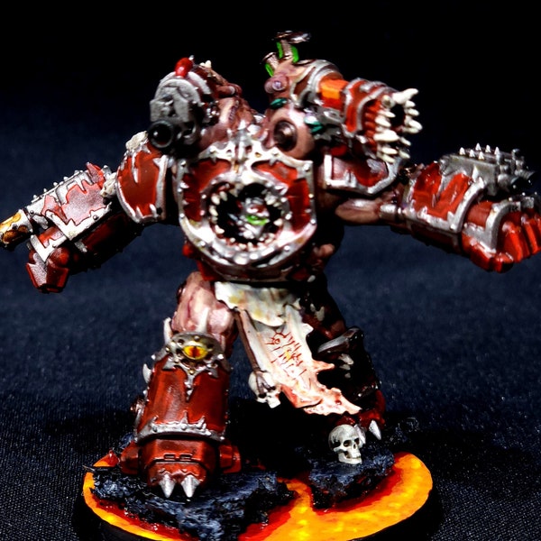 Warhammer 40K Chaos Space Marine WORD BEARERS OBLITERATOR