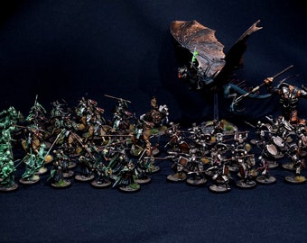 Games Workshop Lord Of The Rings MESBG Battle Of Pelennor Fields Whole Set PAINTED