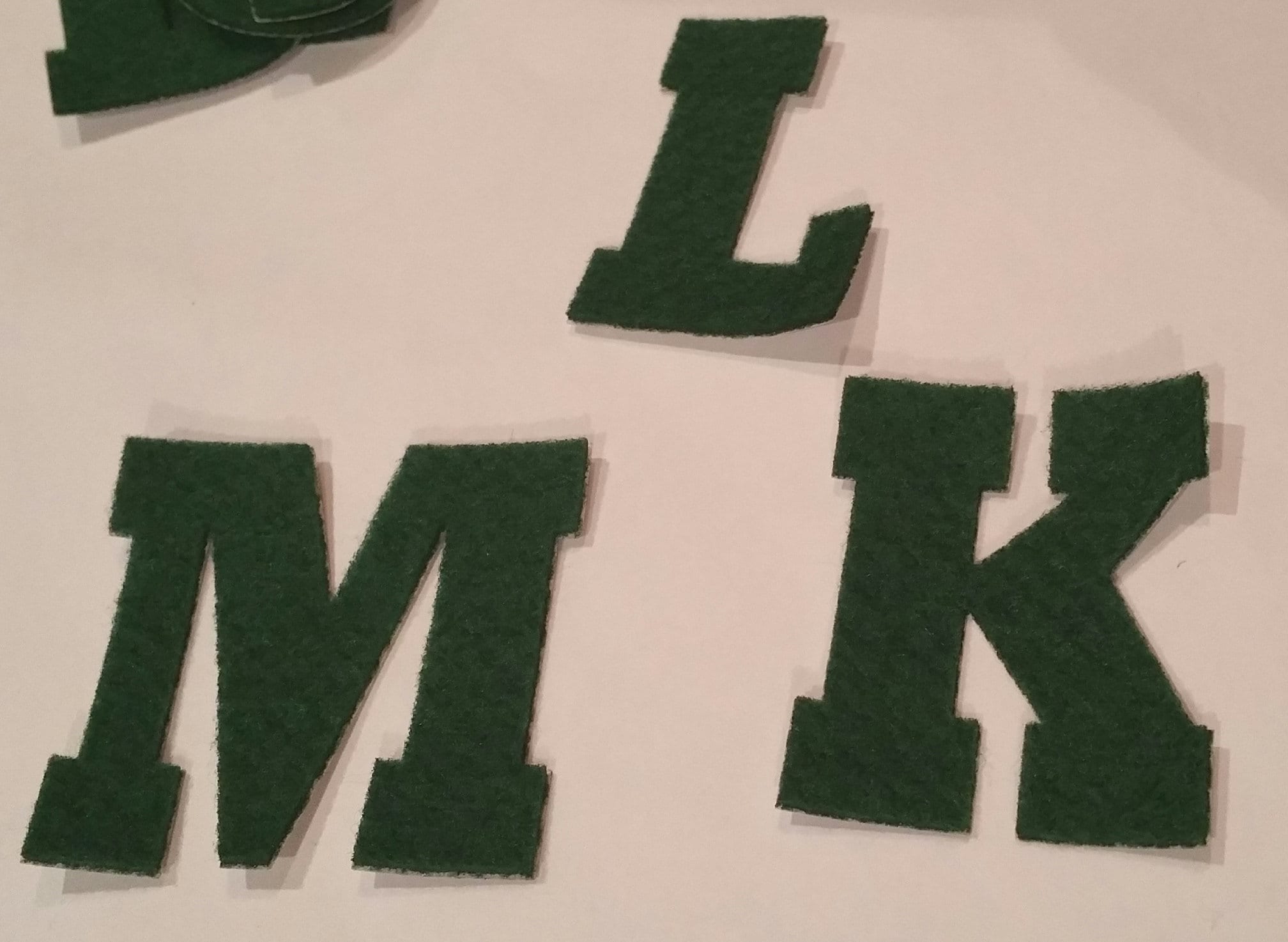 40 Self Adhesive 2inch Felt Letters/numbers in Lot of Etsy UK