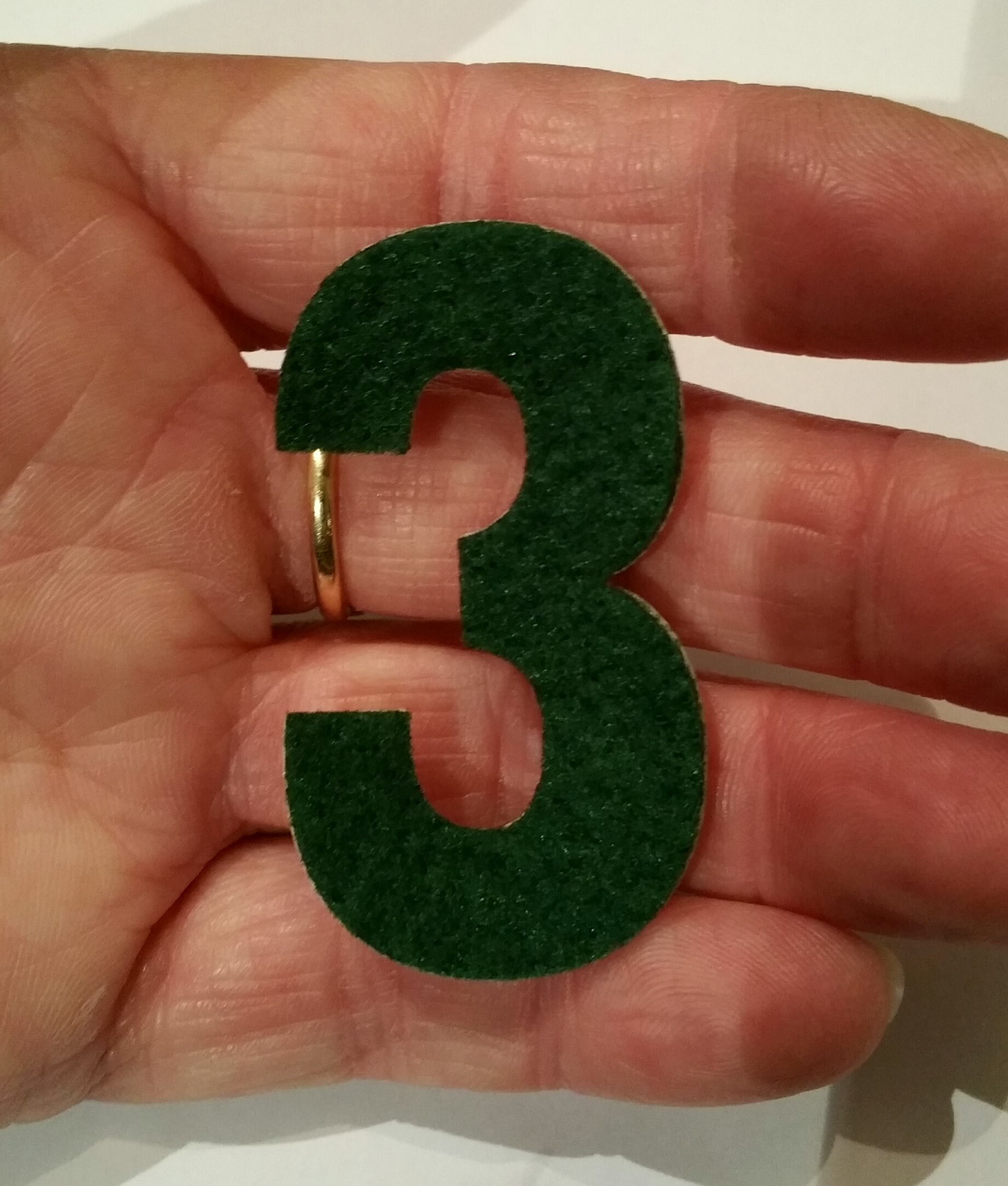 40 Self Adhesive 2inch Felt Letters/numbers in Lot of Etsy UK