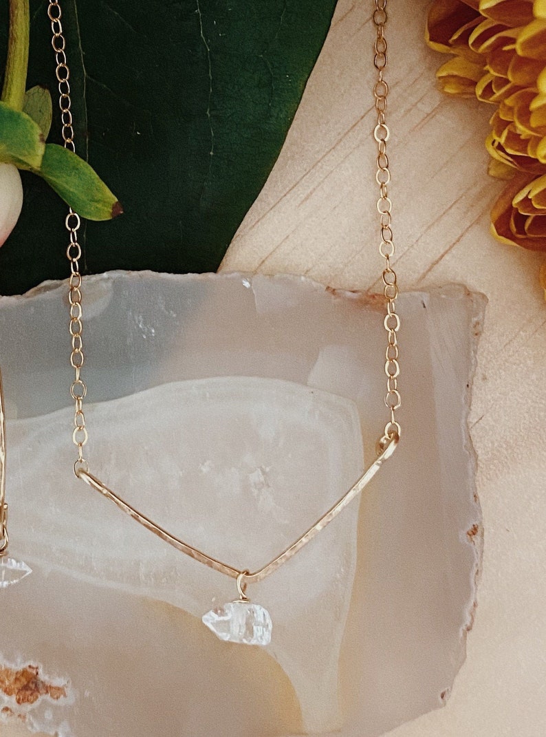 Delicate Everyday Necklace Minimalist Jewelry Gold Necklace Wedding Jewelry Gift For Wife Diamond Necklace Gold Labradorite Necklace