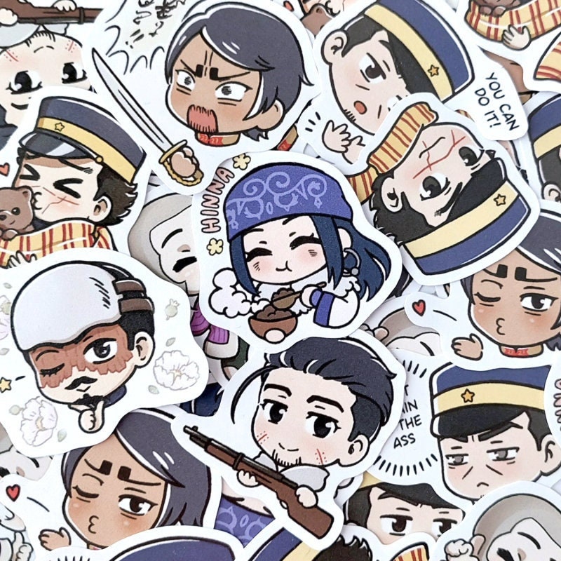 Golden Kamui Etsy
