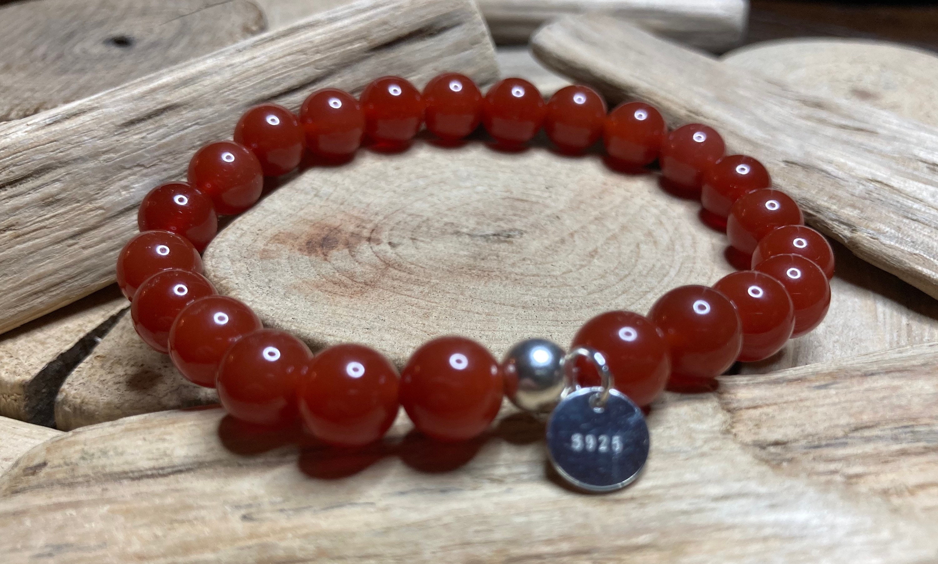 Carnelian Crystal Healing Bracelet Etsy