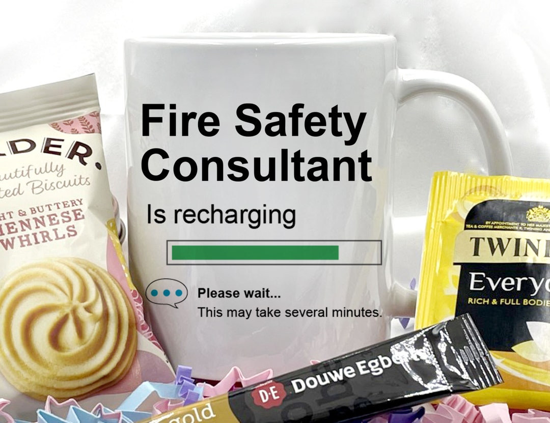 Fire Safety Consultant Mug, Fire Safety Consultant Gift, Funny Fire