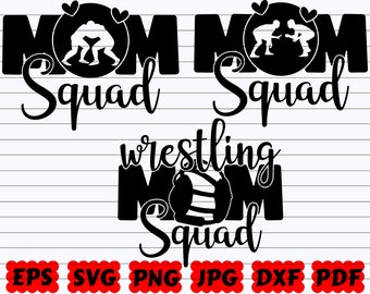 Download Wrestling Mom Svg Etsy