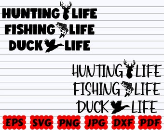 Download Fishing Life Svg Etsy