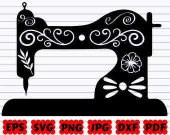 Download Sewing Machine Svg Etsy
