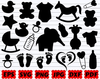 Baby Shower Svg Etsy